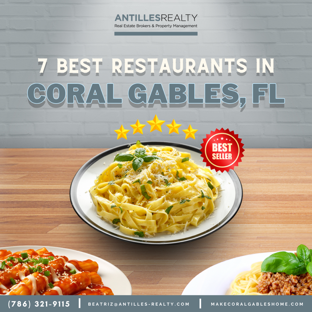 7 best restaurants in coral gables, Florida